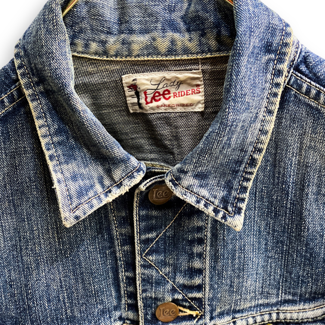 LEE RIDER LADIES DENIM JACKET //VINTAGE // SIZE MEDIUM