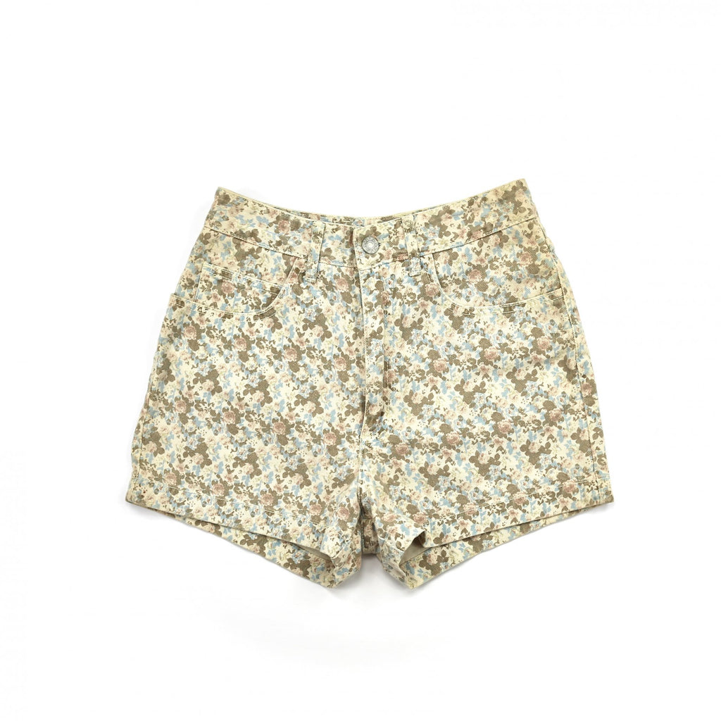 Vintage Guess Floral High Waisted Shorts