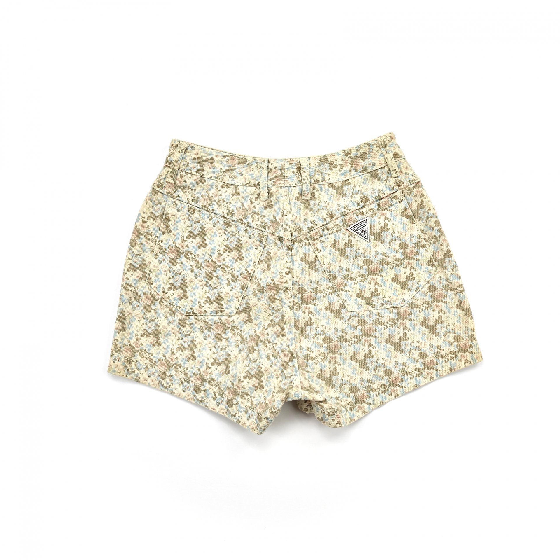 Vintage Guess Floral High Waisted Shorts