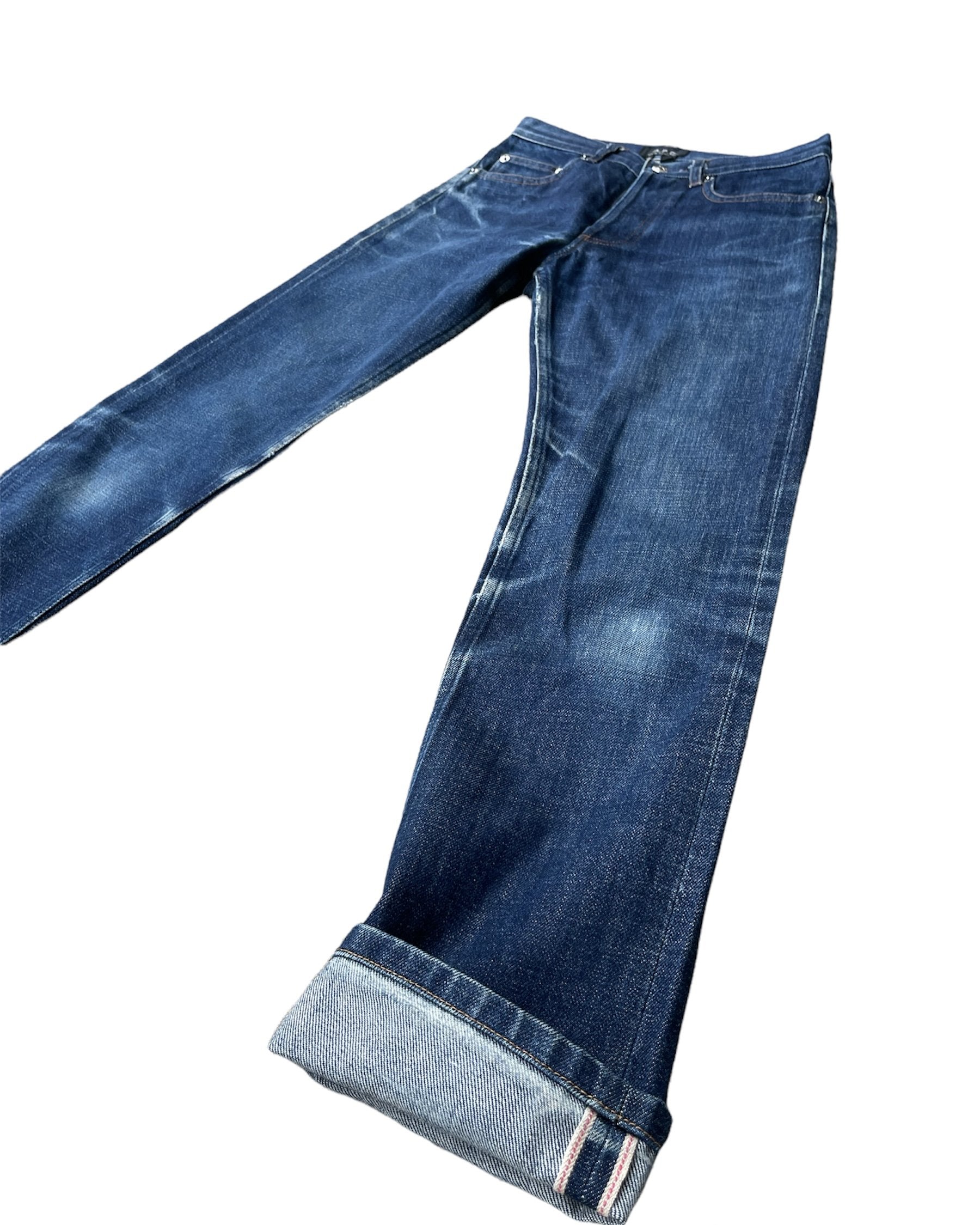 Vintage A.P.C Aging Wash Selvedge Denim