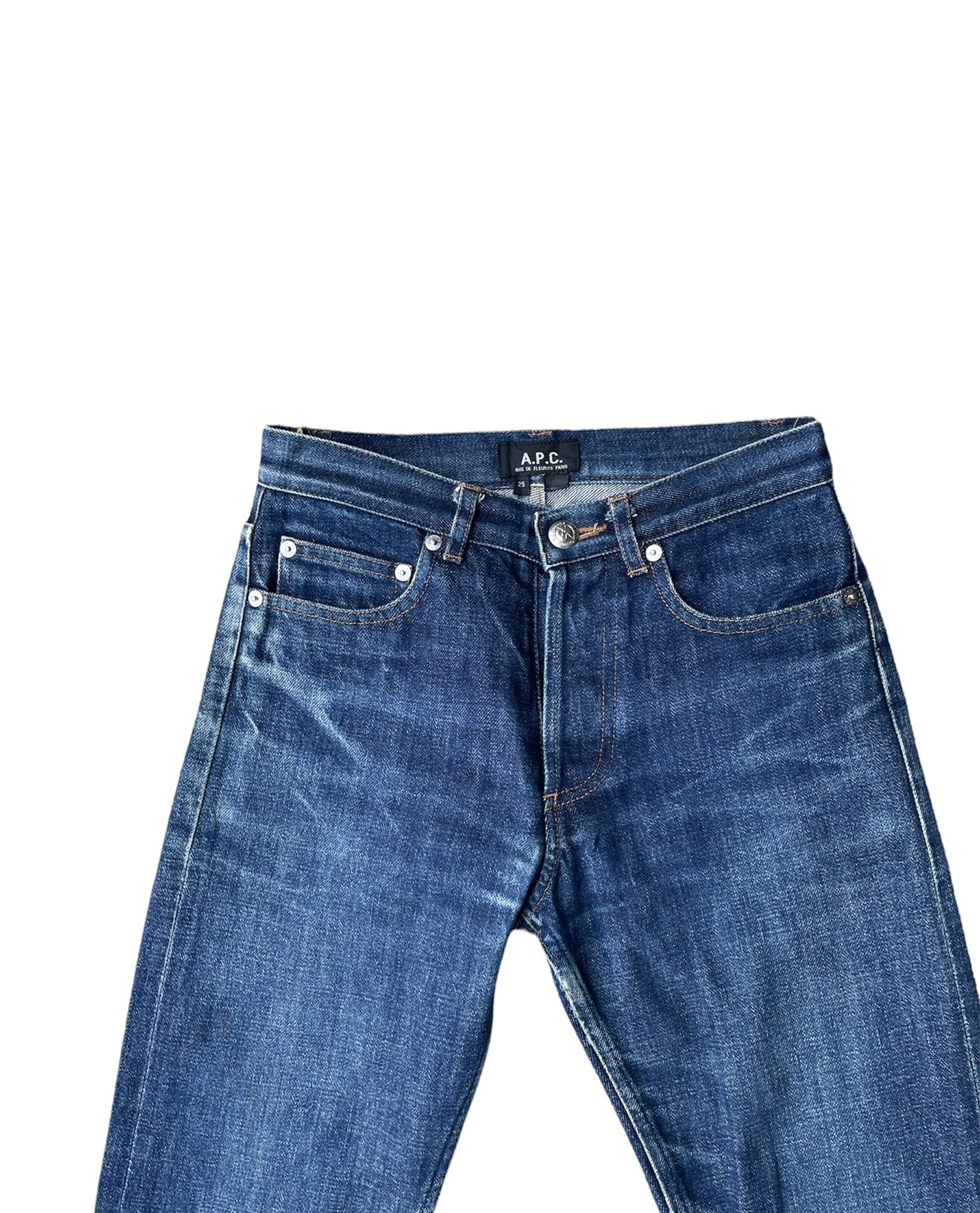 Vintage A.P.C Aging Wash Selvedge Denim