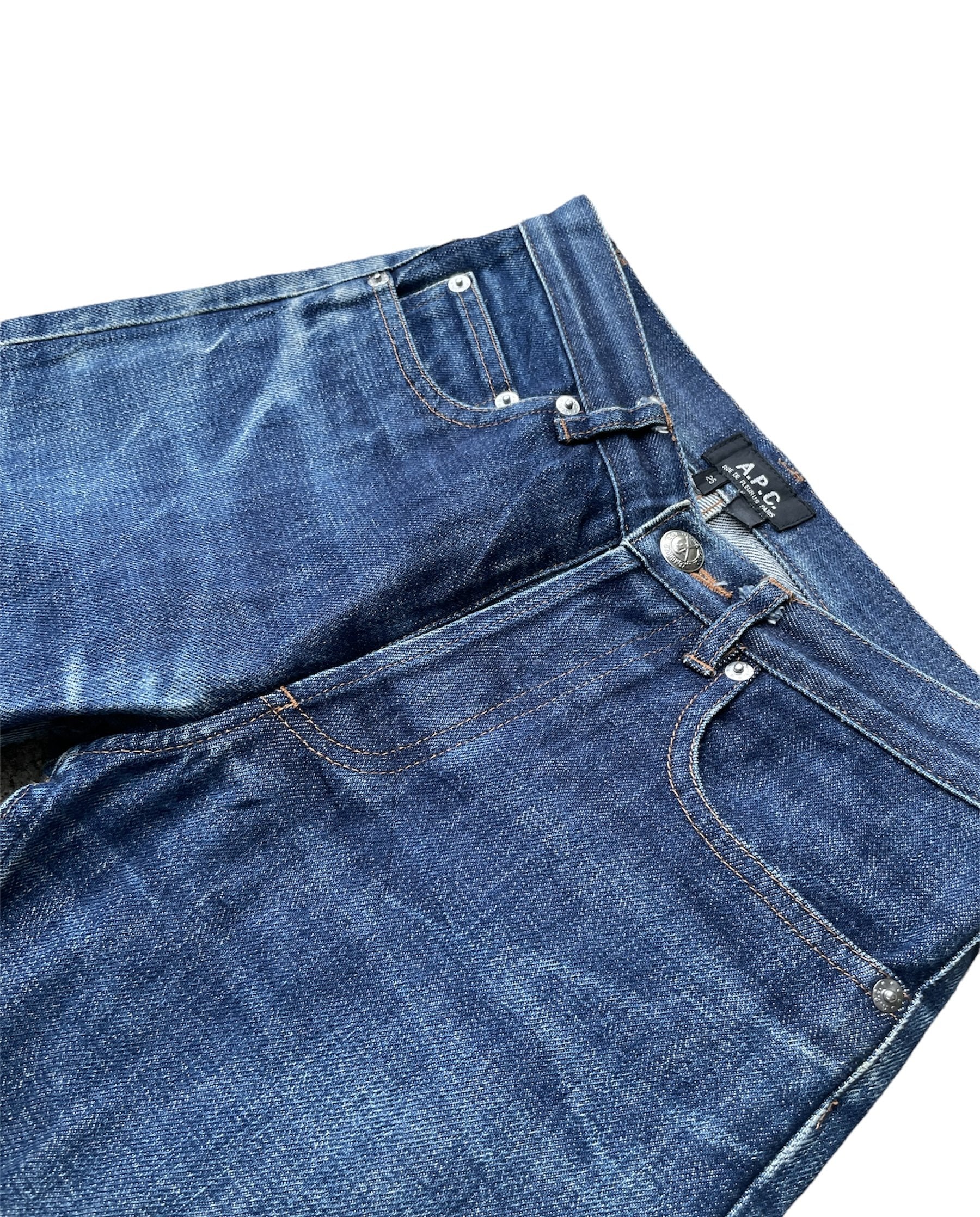 Vintage A.P.C Aging Wash Selvedge Denim