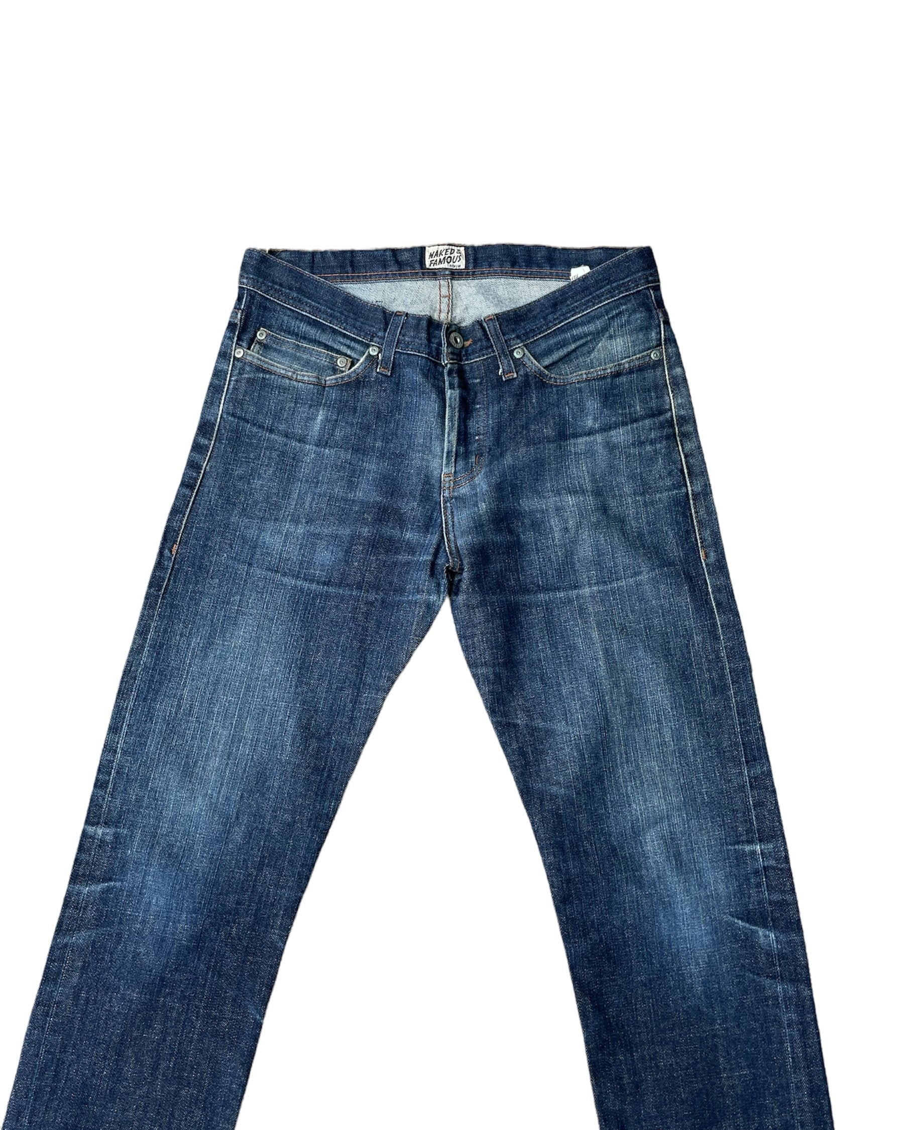 Vintage Naked & Famous Weird Guy Selvedge Denim