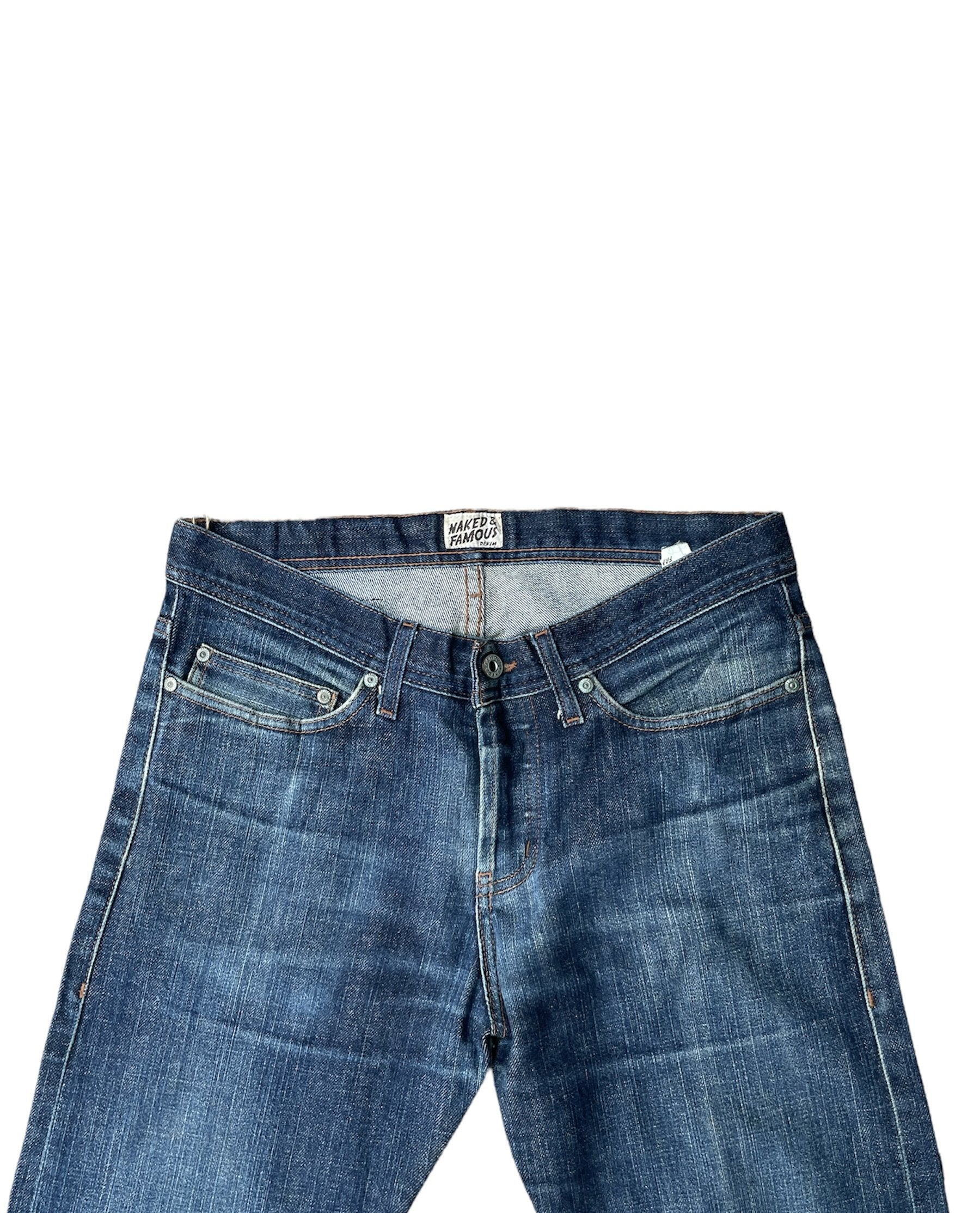 Vintage Naked & Famous Weird Guy Selvedge Denim