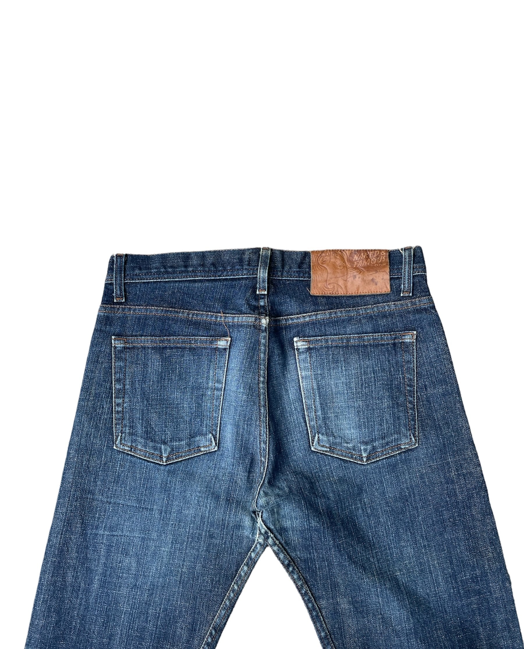 Vintage Naked & Famous Weird Guy Selvedge Denim