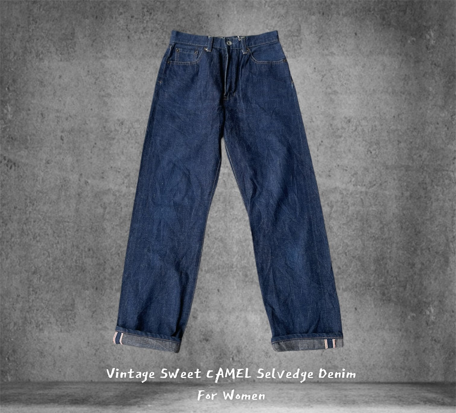 Vintage Sweet CAMEL Selvedge Denim