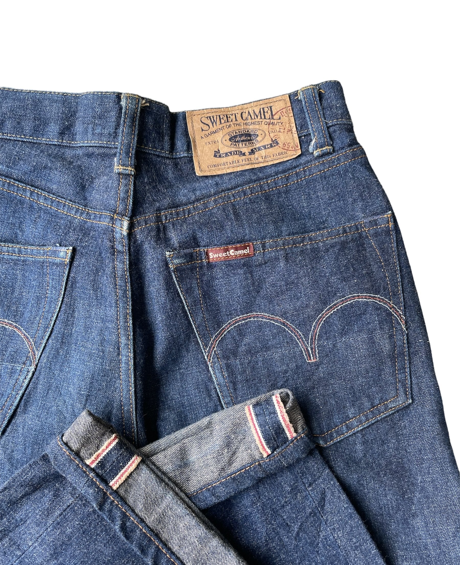Vintage Sweet CAMEL Selvedge Denim