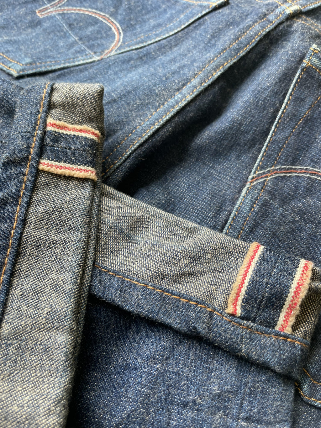Vintage Sweet CAMEL Selvedge Denim