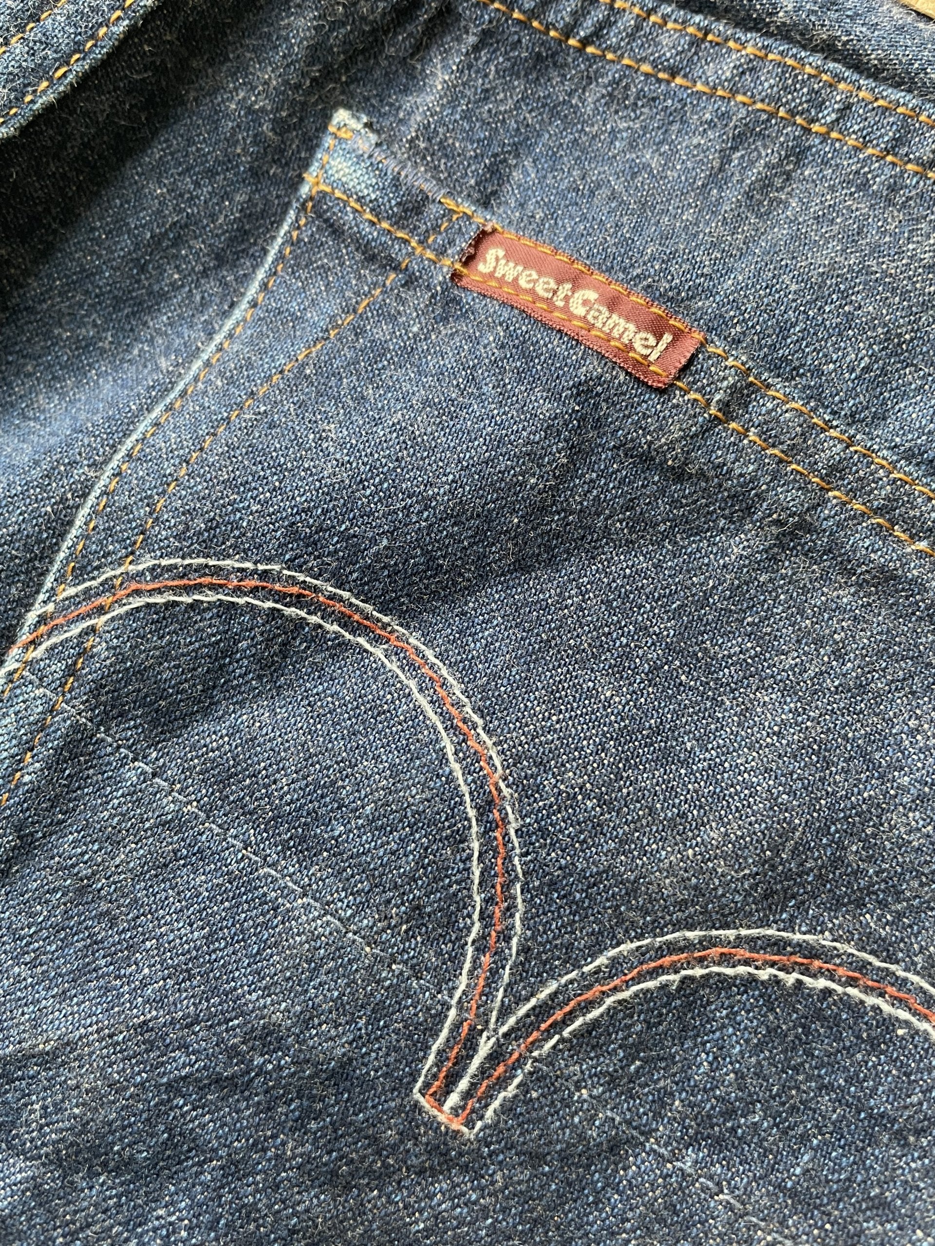 Vintage Sweet CAMEL Selvedge Denim