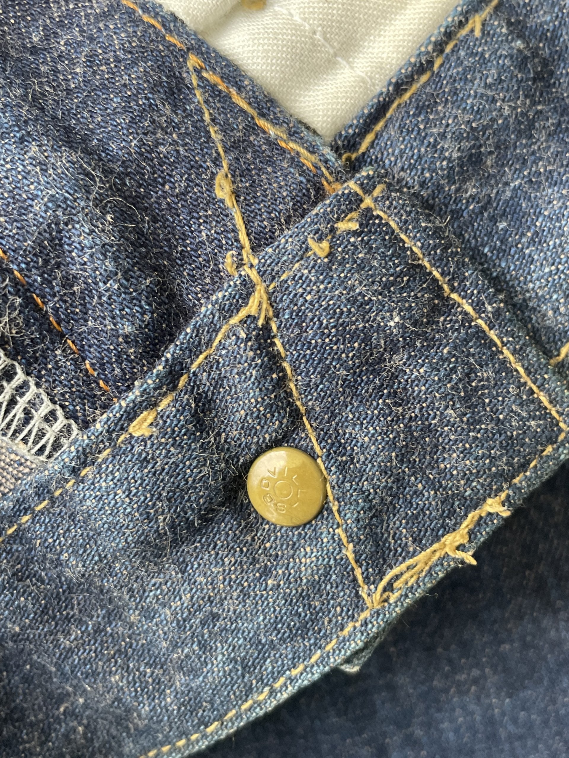 Vintage Sweet CAMEL Selvedge Denim