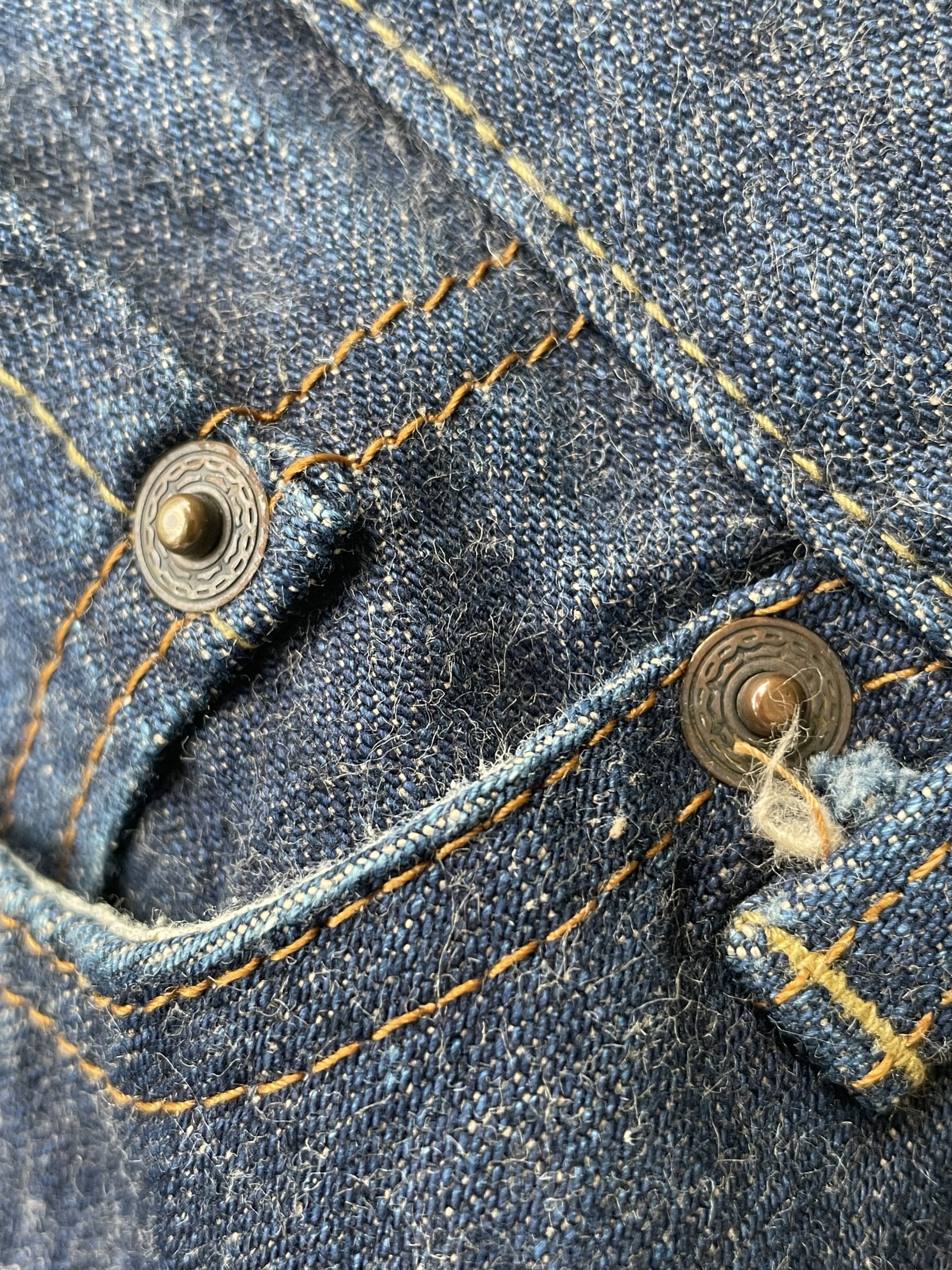 Vintage Sweet CAMEL Selvedge Denim
