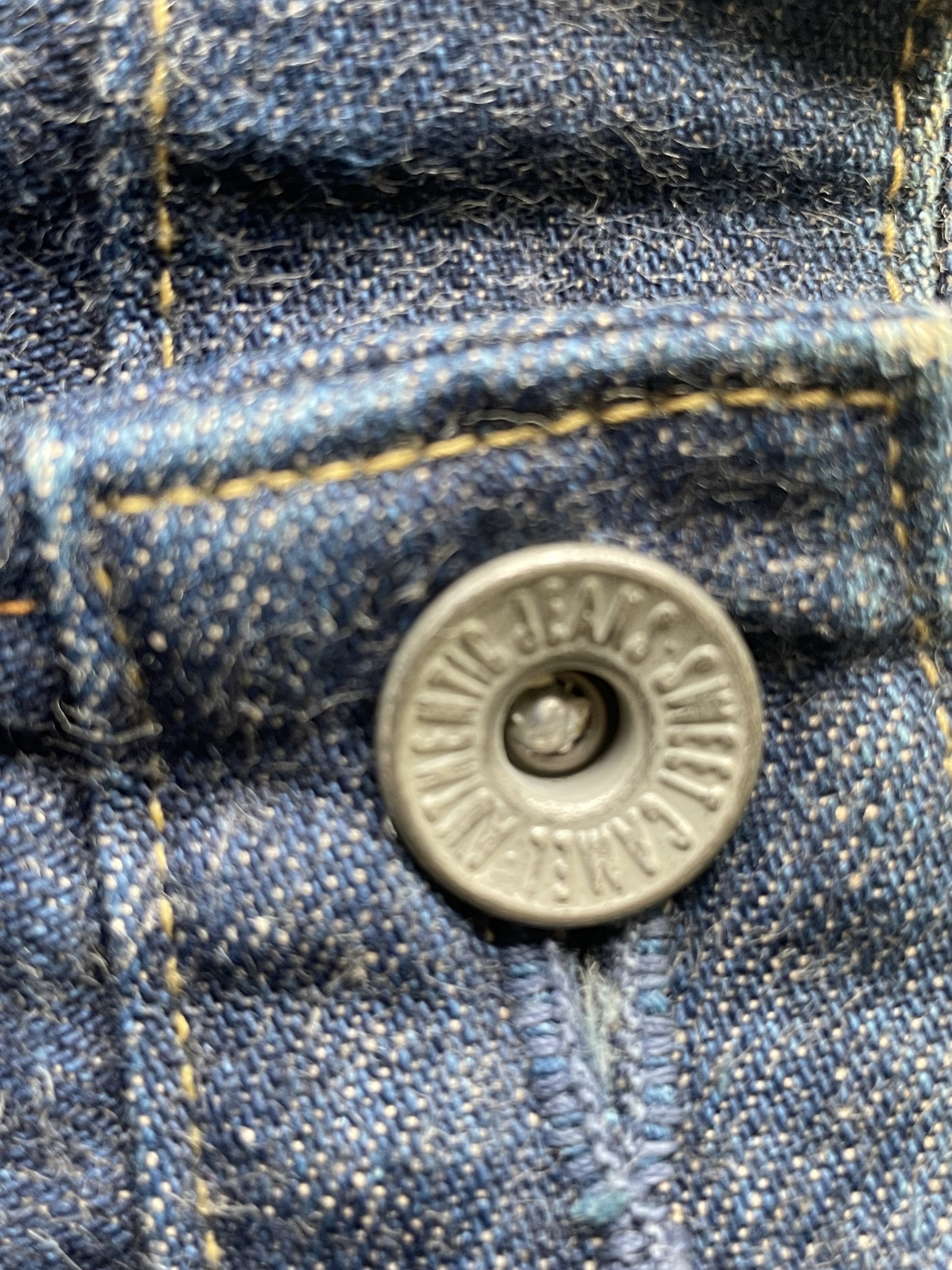 Vintage Sweet CAMEL Selvedge Denim