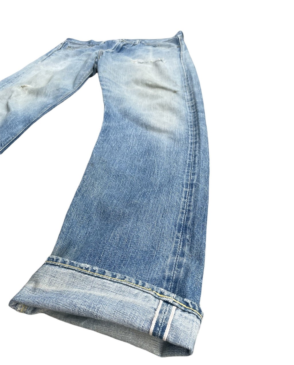 Vintage Full Count Japan Aging Faded Selvedge Denim