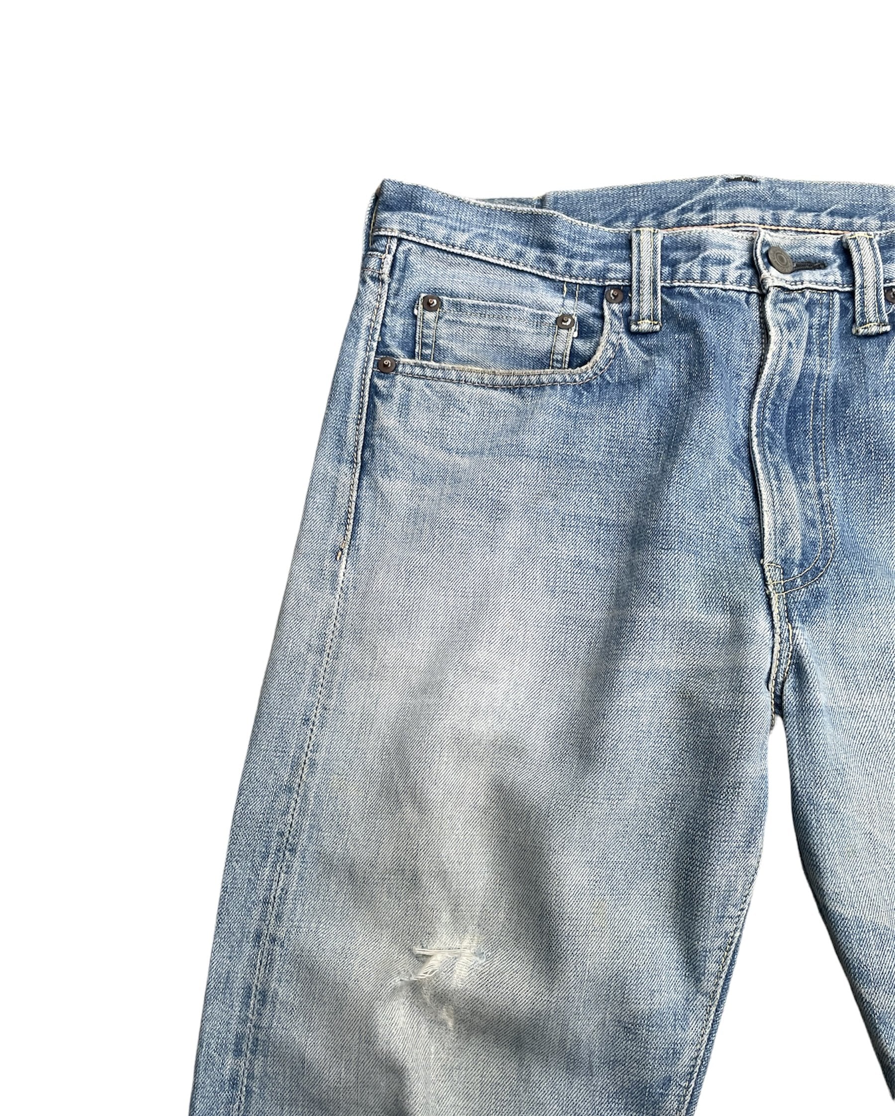 Vintage Full Count Japan Aging Faded Selvedge Denim