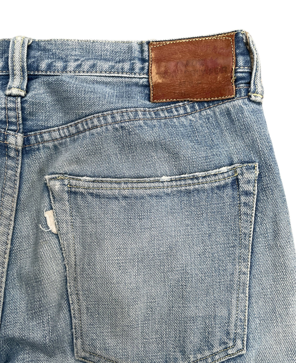 Vintage Full Count Japan Aging Faded Selvedge Denim