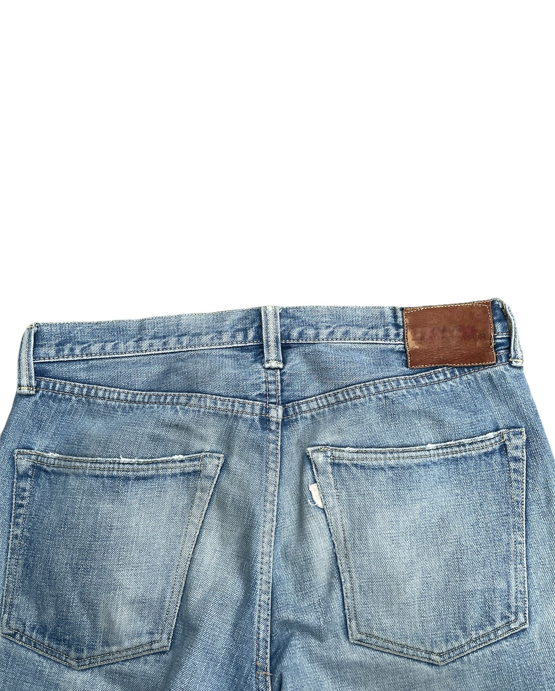 Vintage Full Count Japan Aging Faded Selvedge Denim