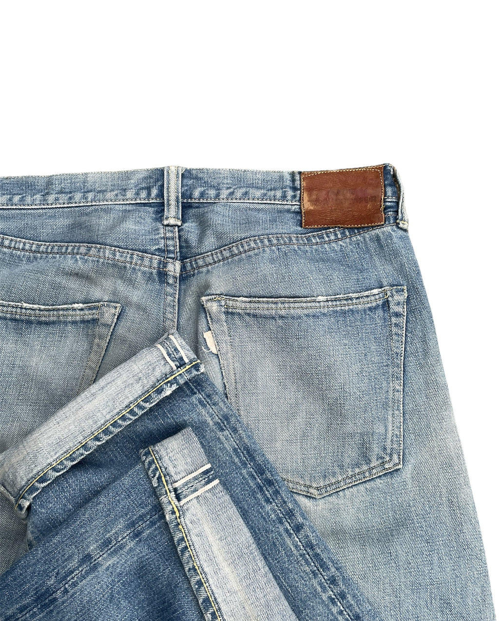 Vintage Full Count Japan Aging Faded Selvedge Denim