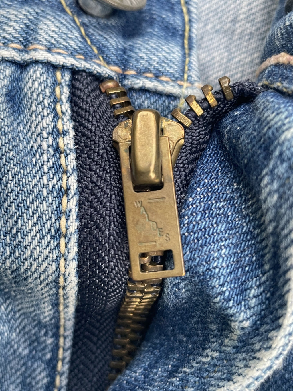Vintage Full Count Japan Aging Faded Selvedge Denim