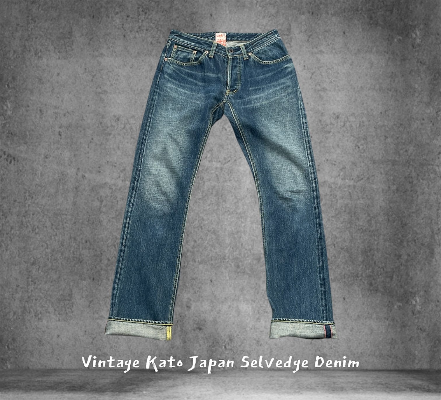 Vintage Kato Japan Selvedge Denim