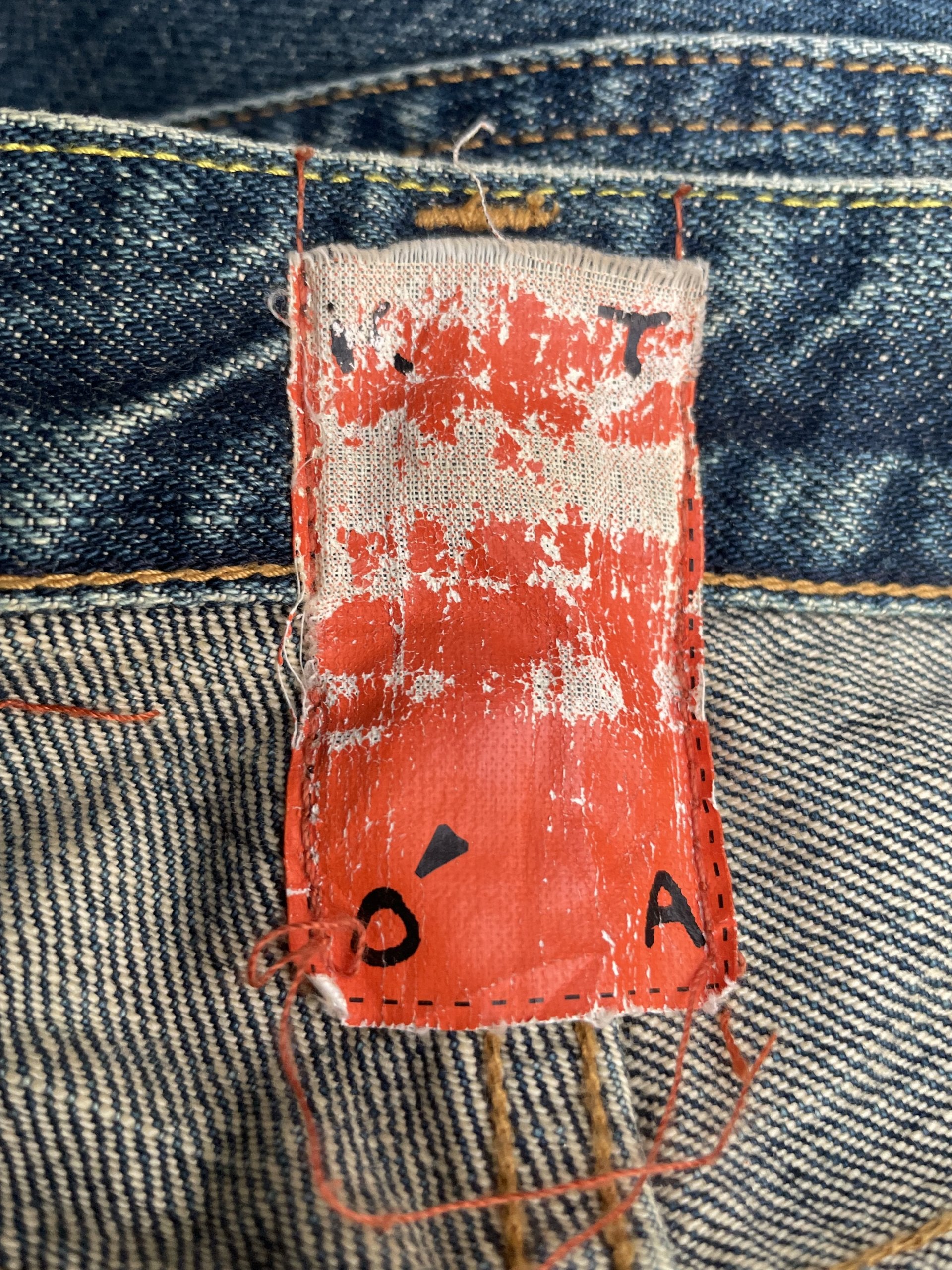 Vintage Kato Japan Selvedge Denim