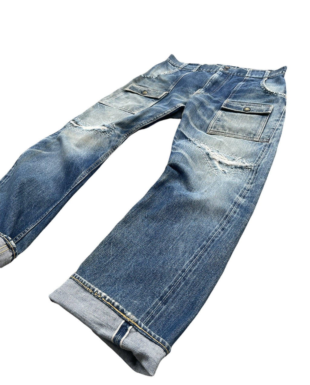 Vintage Warehouse Bush Pant Selvedge Denim