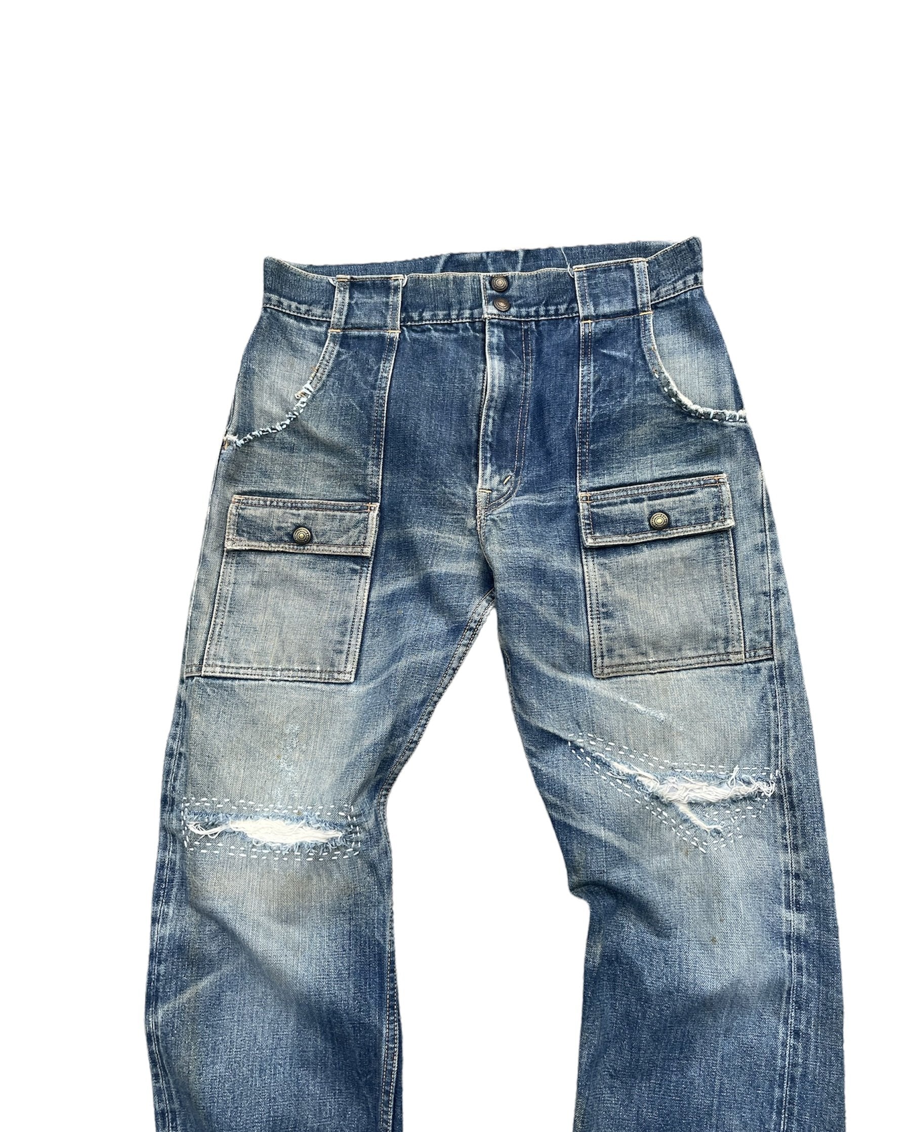 Vintage Warehouse Bush Pant Selvedge Denim