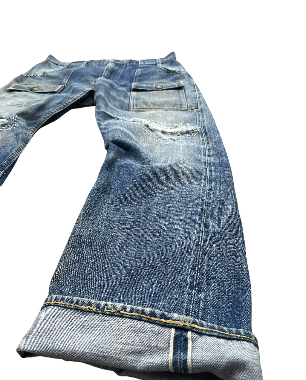 Vintage Warehouse Bush Pant Selvedge Denim