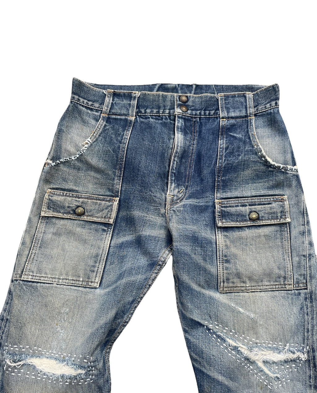 Vintage Warehouse Bush Pant Selvedge Denim