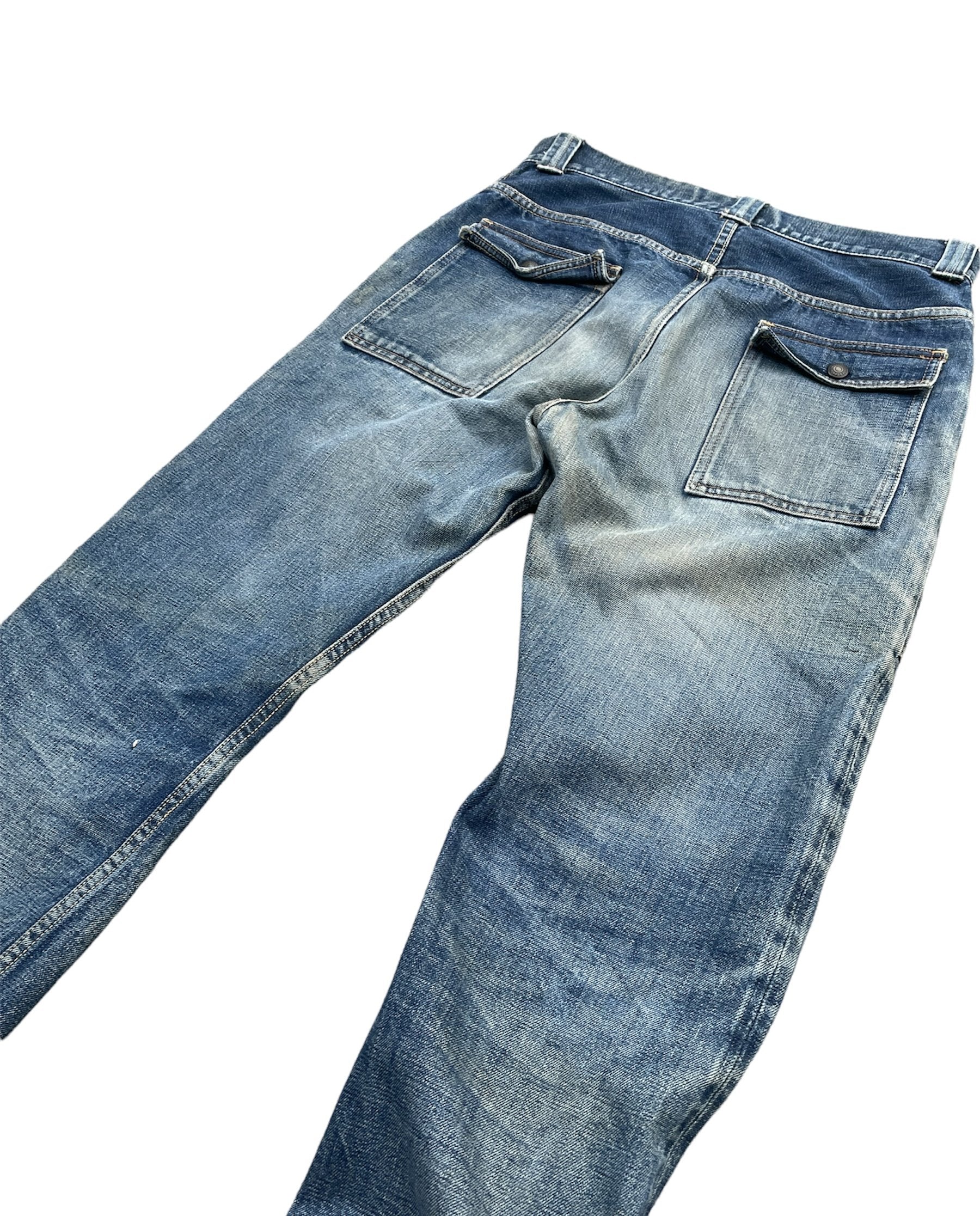Vintage Warehouse Bush Pant Selvedge Denim