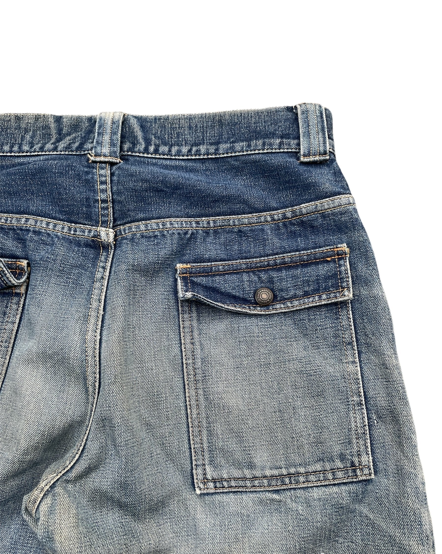 Vintage Warehouse Bush Pant Selvedge Denim