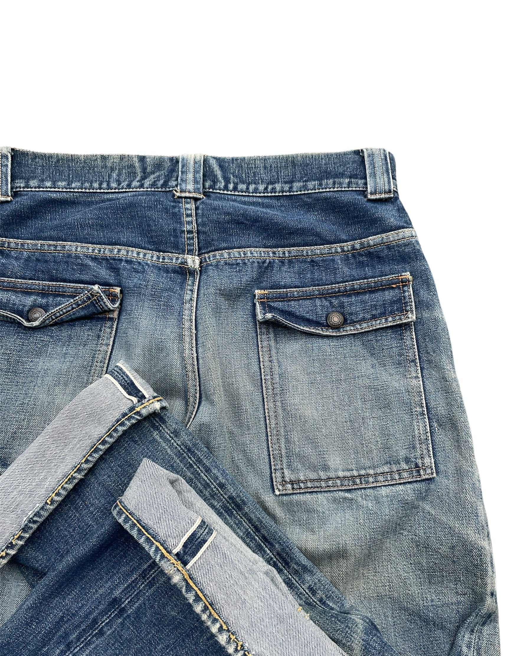 Vintage Warehouse Bush Pant Selvedge Denim