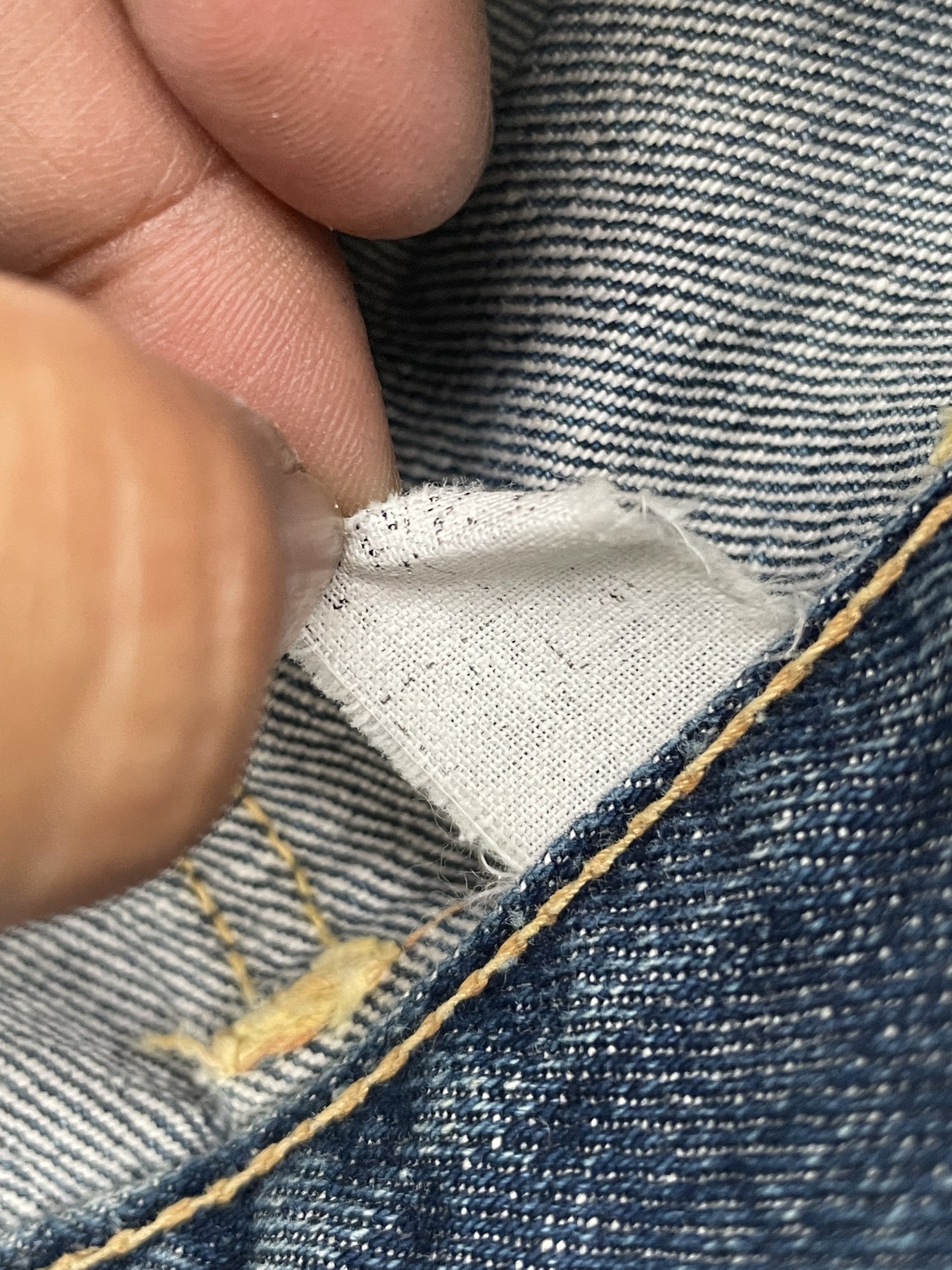Vintage Warehouse Bush Pant Selvedge Denim