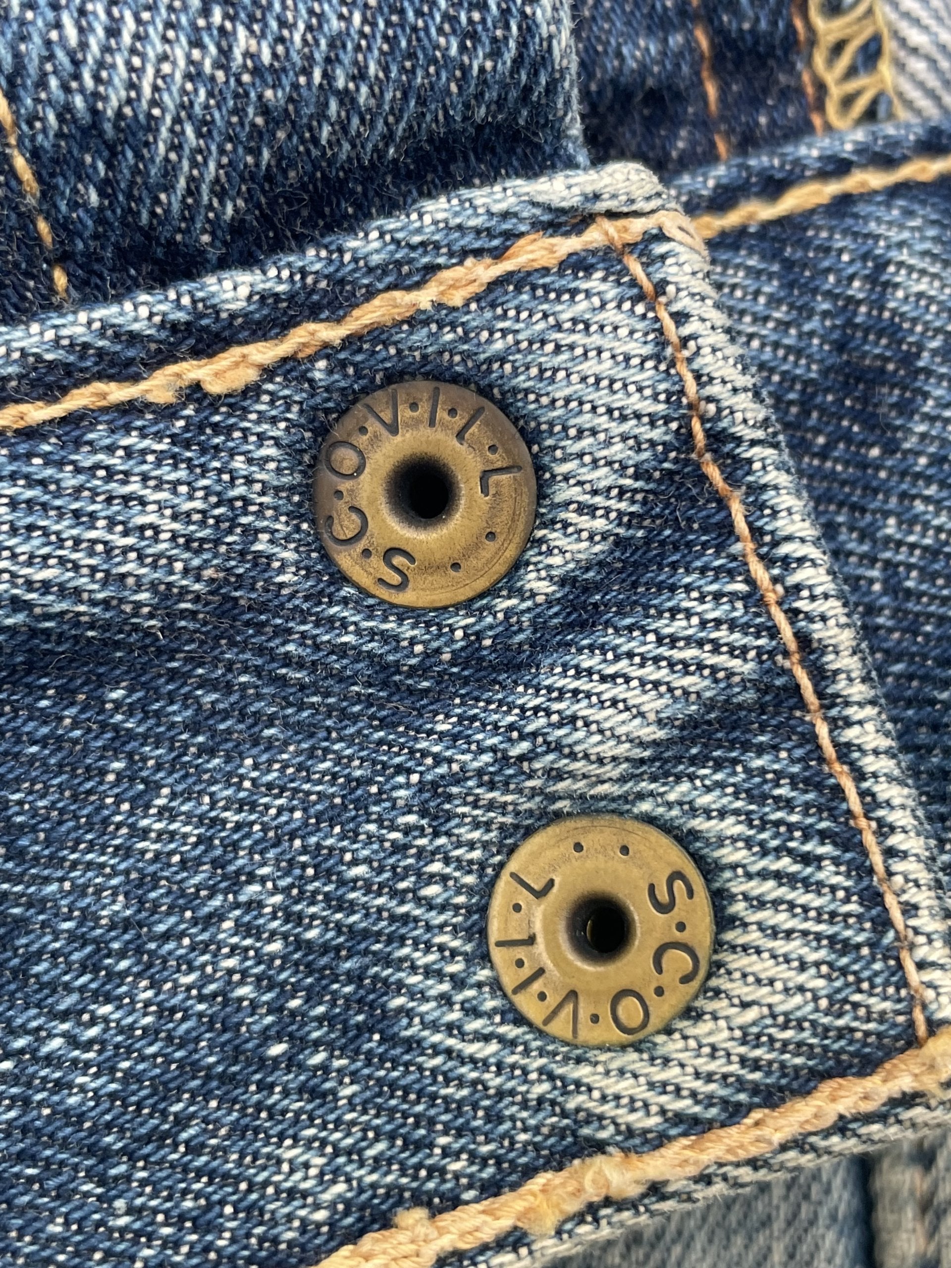 Vintage Warehouse Bush Pant Selvedge Denim