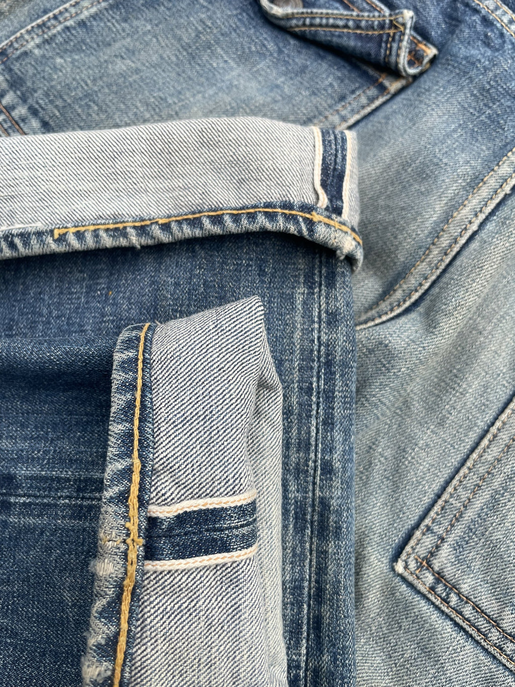 Vintage Warehouse Bush Pant Selvedge Denim