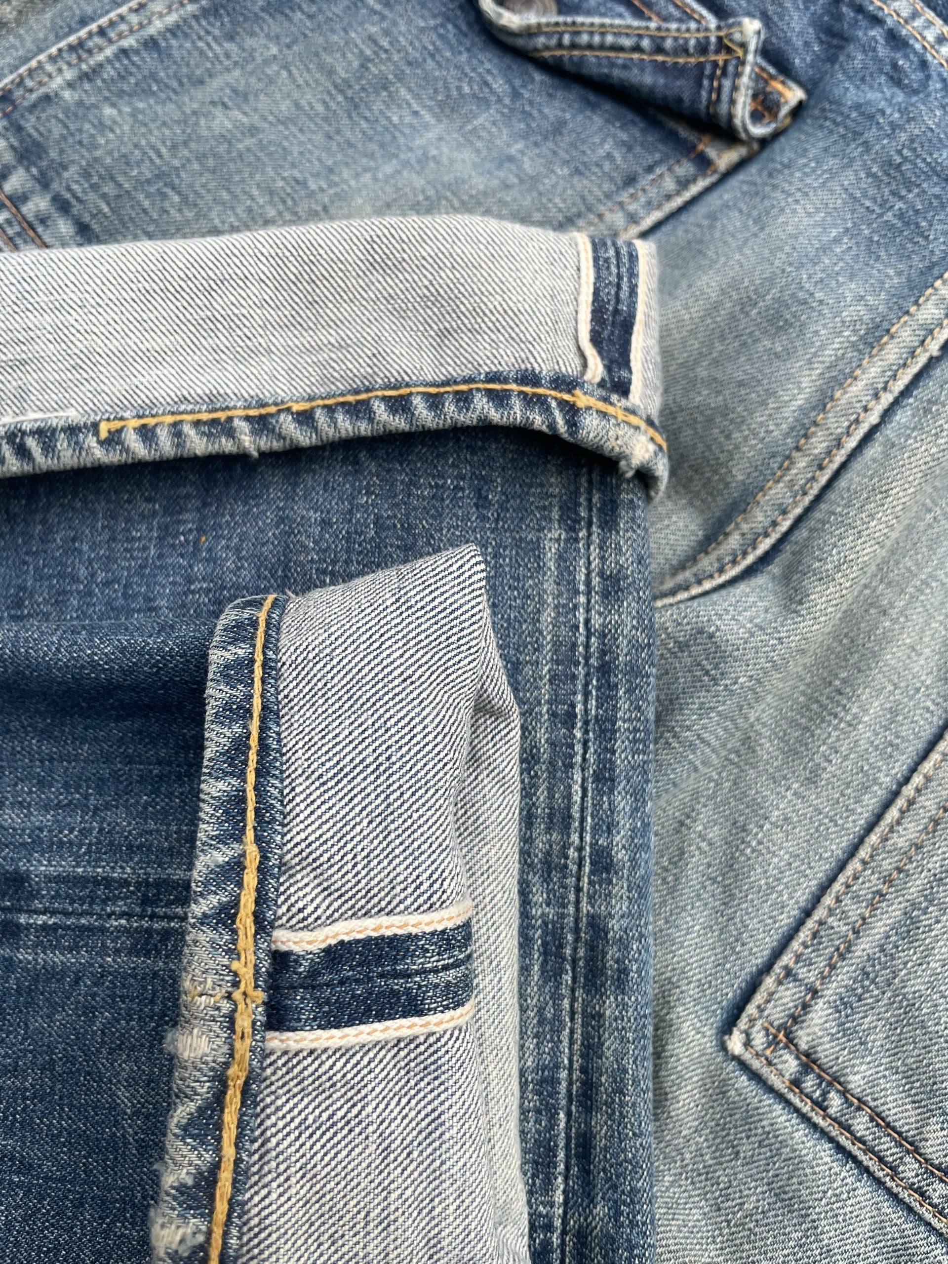 Vintage Warehouse Bush Pant Selvedge Denim