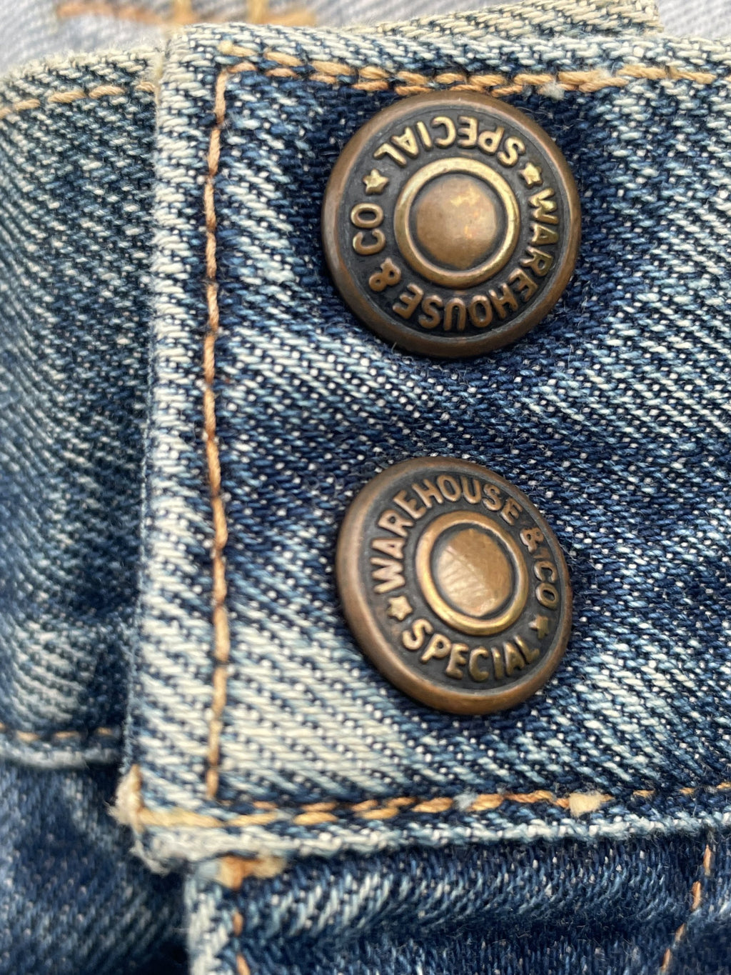 Vintage Warehouse Bush Pant Selvedge Denim