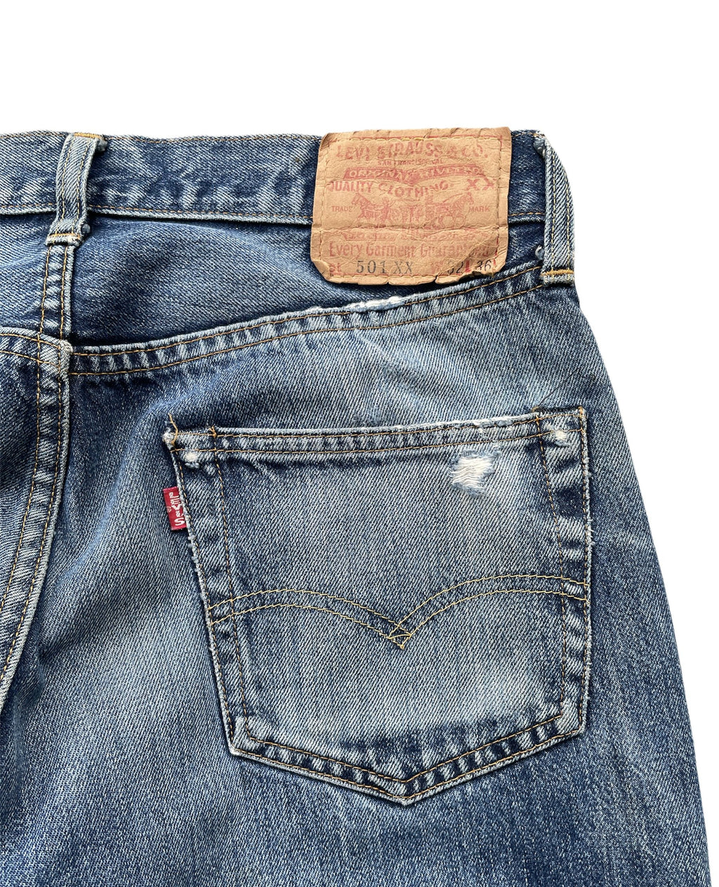Vintage Levi’s Lot 501XX E Selvedge Denim