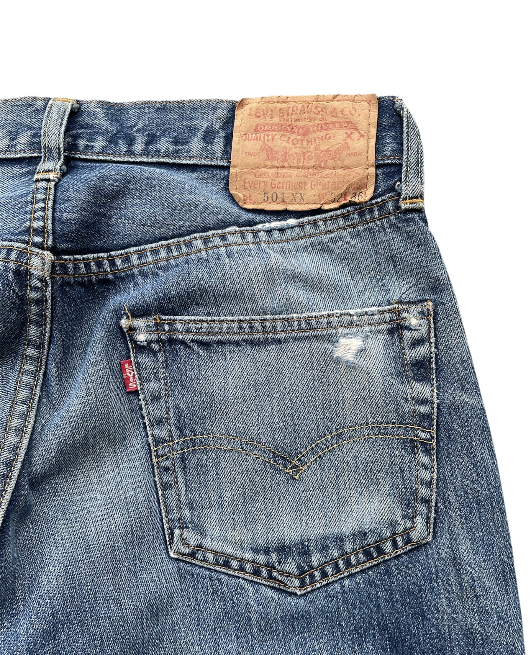 Vintage Levi’s Lot 501XX E Selvedge Denim