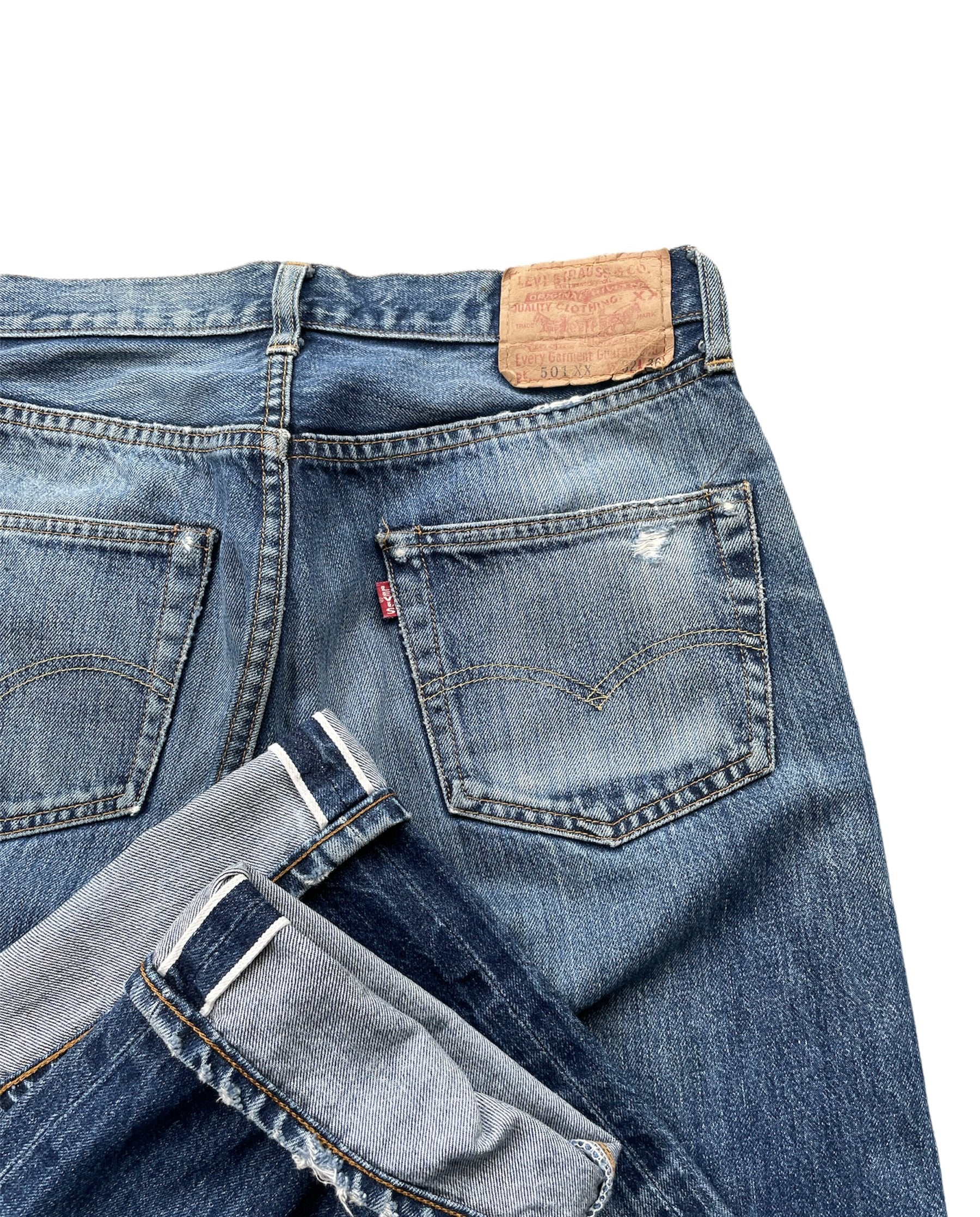Vintage Levi’s Lot 501XX E Selvedge Denim
