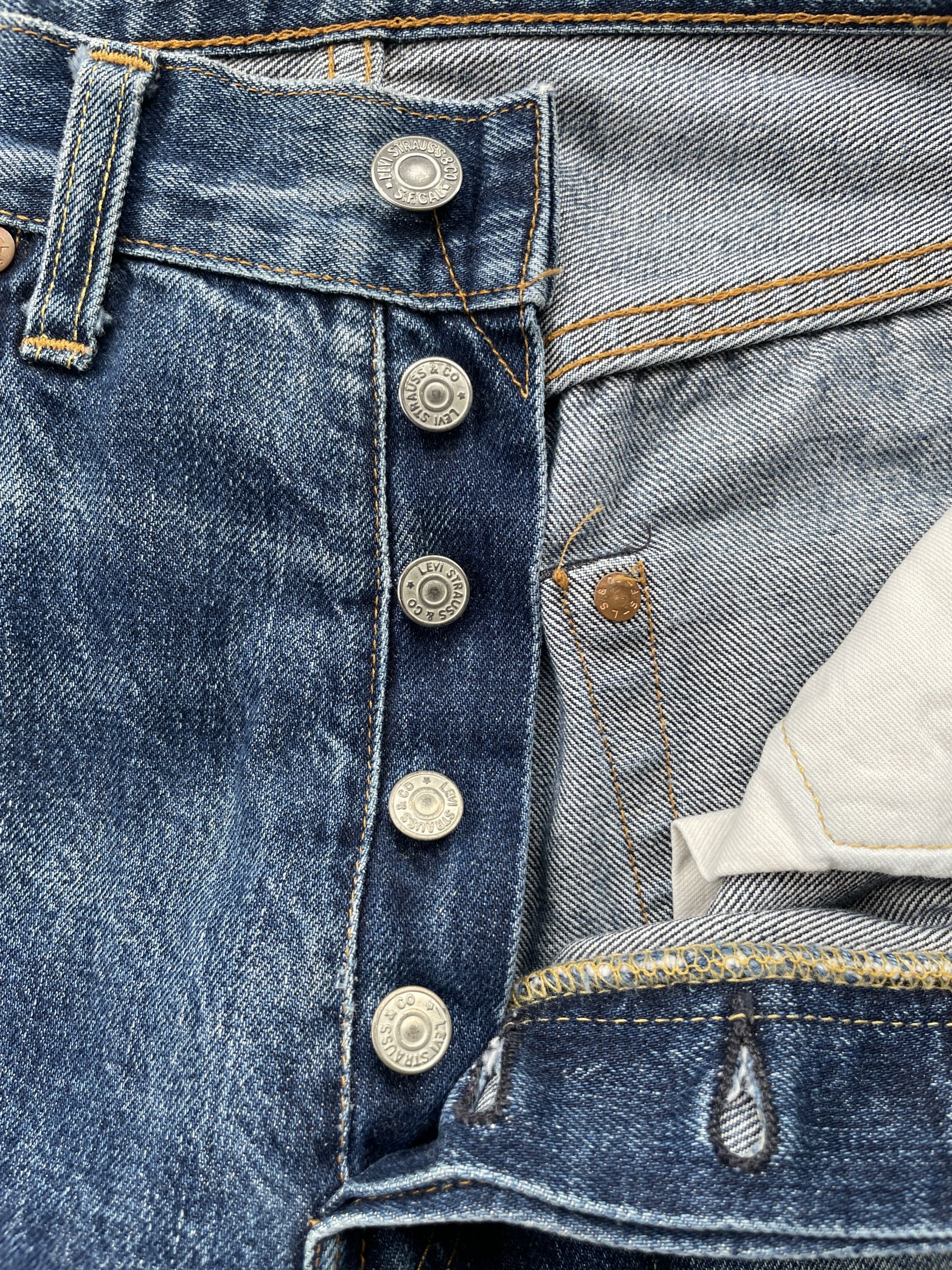 Vintage Levi’s Lot 501XX E Selvedge Denim