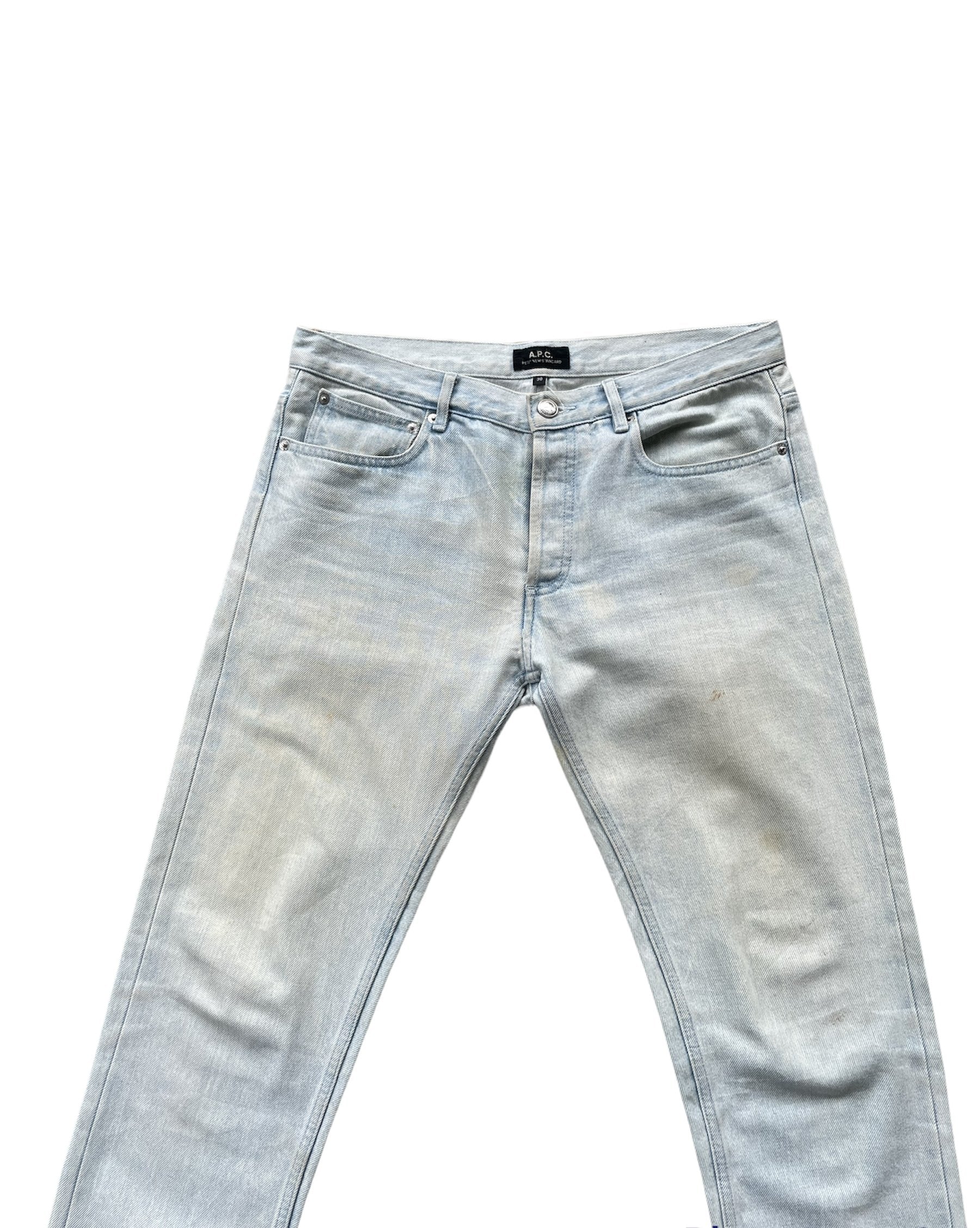 Vintage APC Faded Wash Selvedge Denim