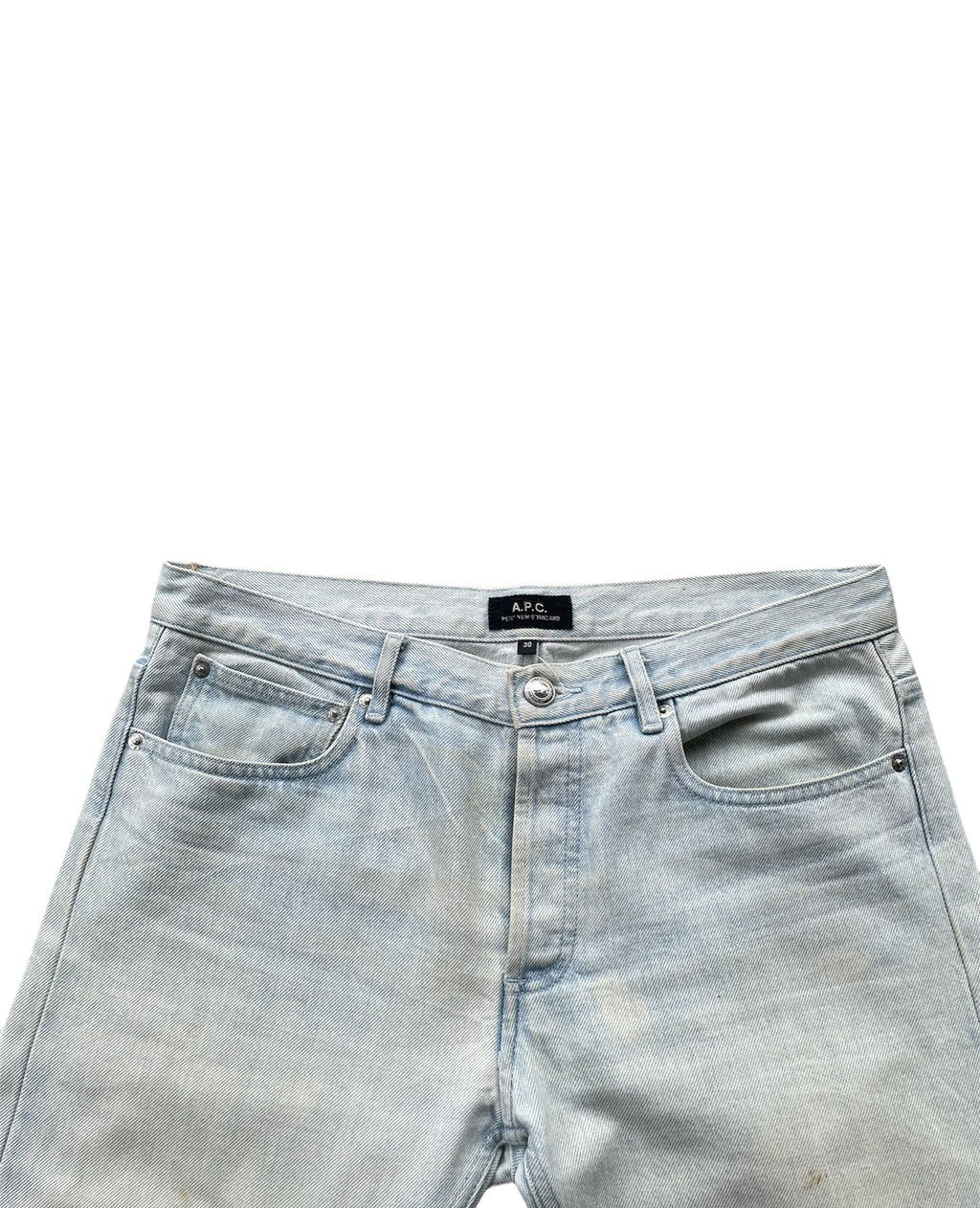 Vintage APC Faded Wash Selvedge Denim