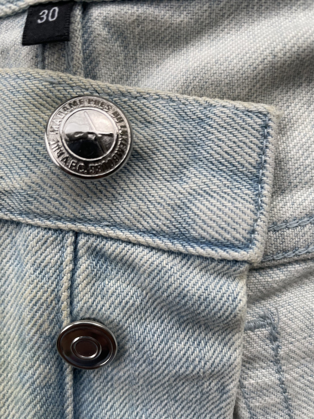 Vintage APC Faded Wash Selvedge Denim