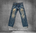Black Flame Aging Selvedge Denim