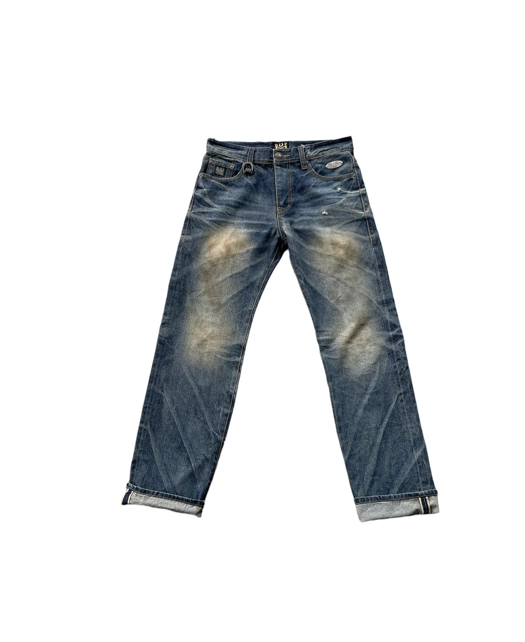 Black Flame Aging Selvedge Denim