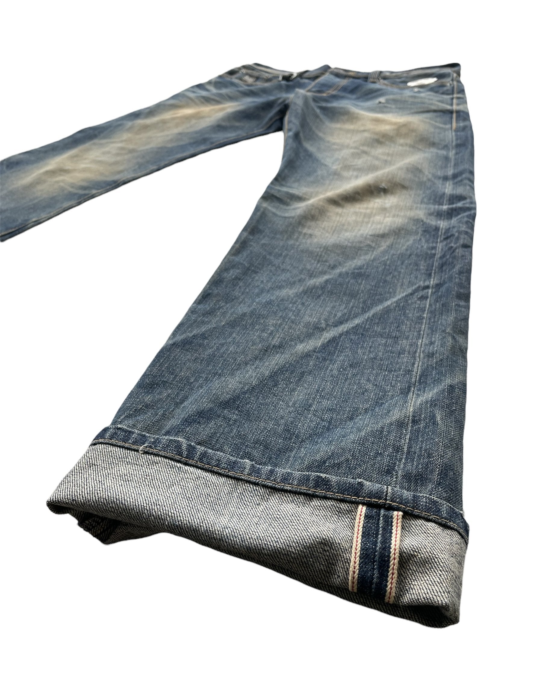 Black Flame Aging Selvedge Denim