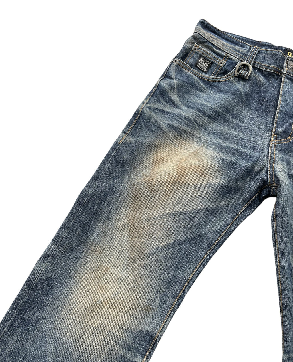 Black Flame Aging Selvedge Denim