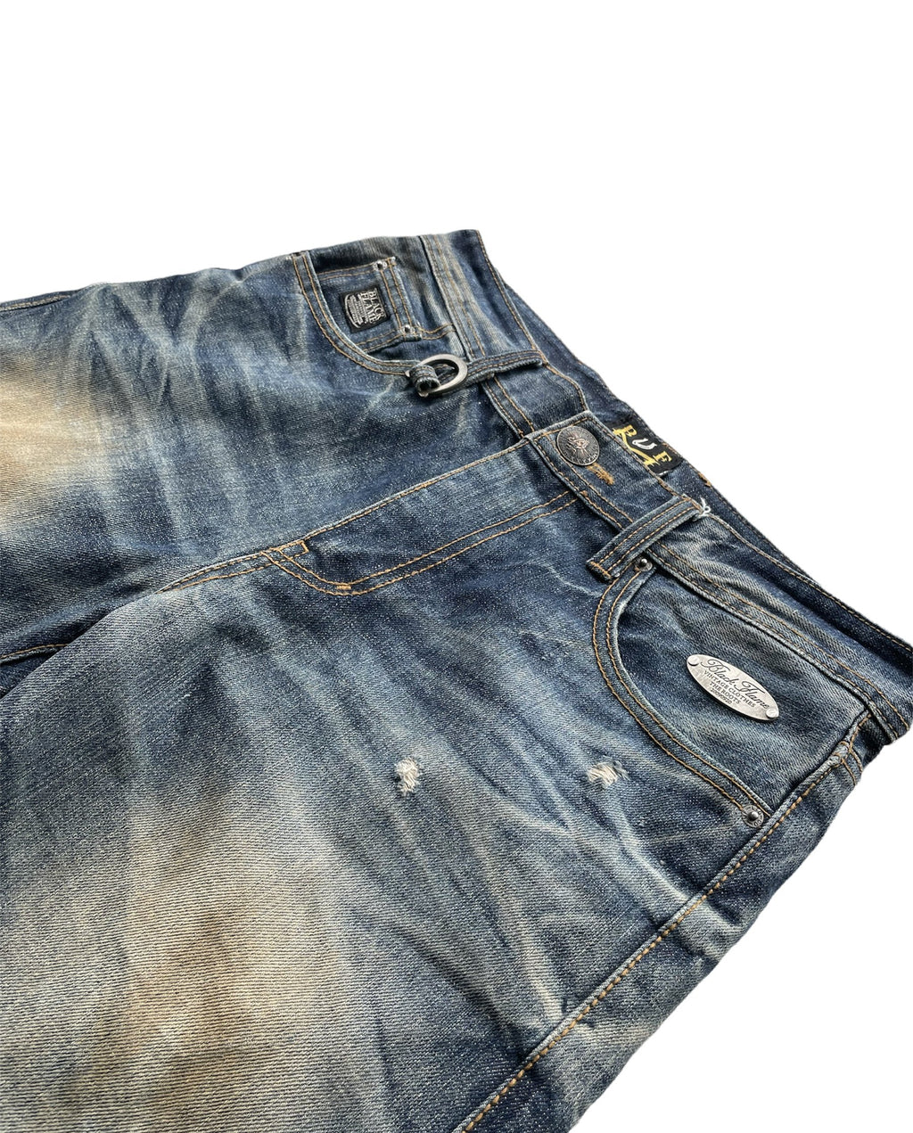 Black Flame Aging Selvedge Denim