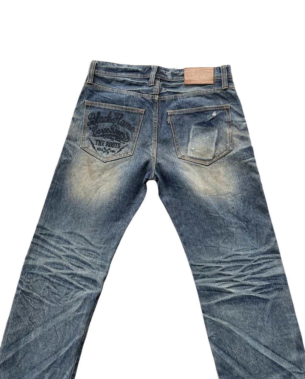 Black Flame Aging Selvedge Denim