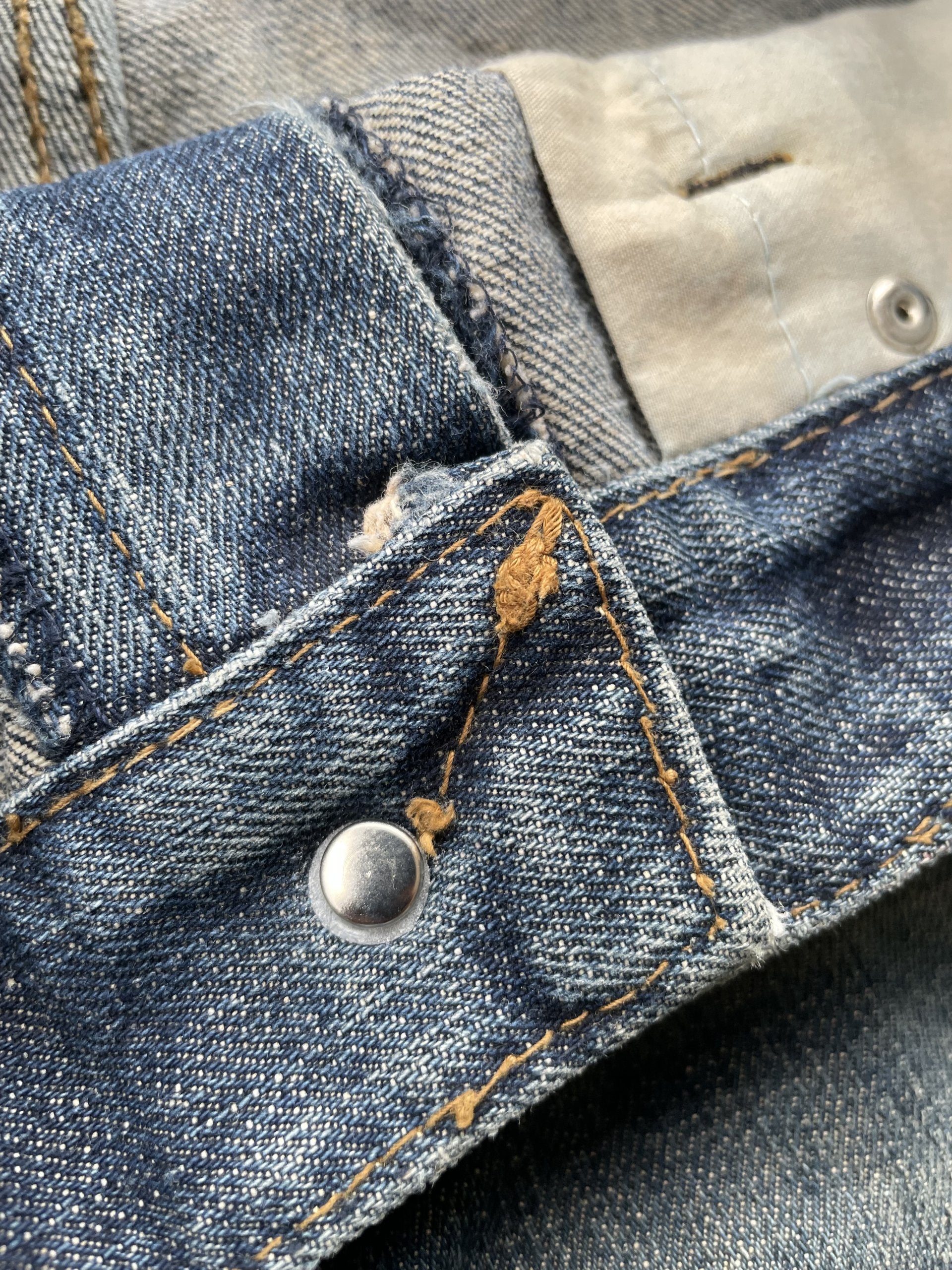 Black Flame Aging Selvedge Denim